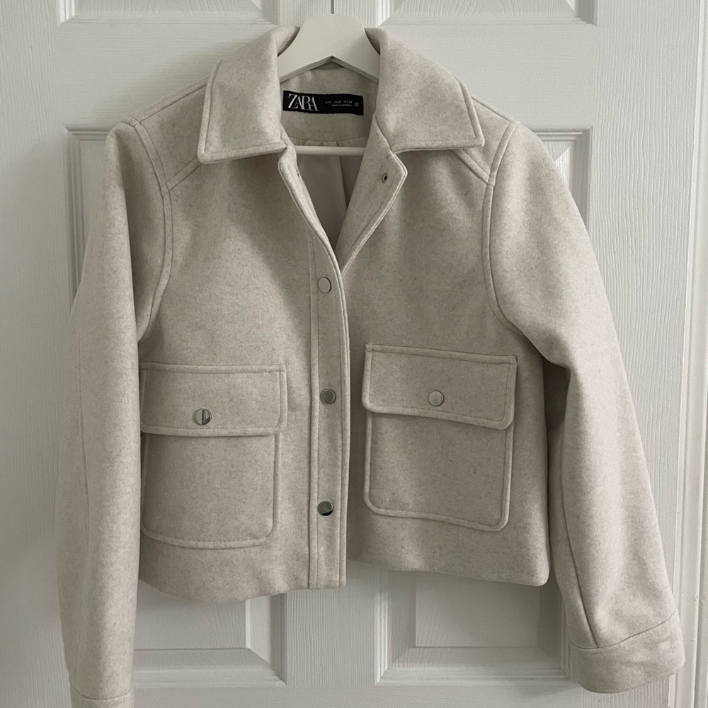 Zara cropped jacket